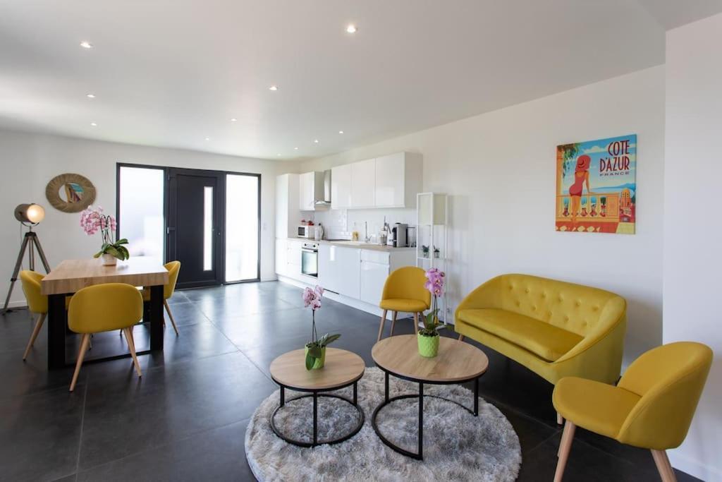 Echapee Belle - Vinayard View - Jacuzzi Bbq - Parking Apartment Ница Екстериор снимка