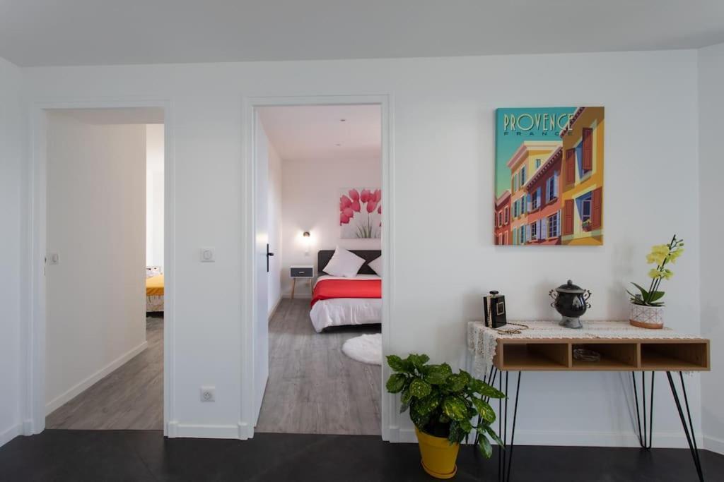 Echapee Belle - Vinayard View - Jacuzzi Bbq - Parking Apartment Ница Екстериор снимка