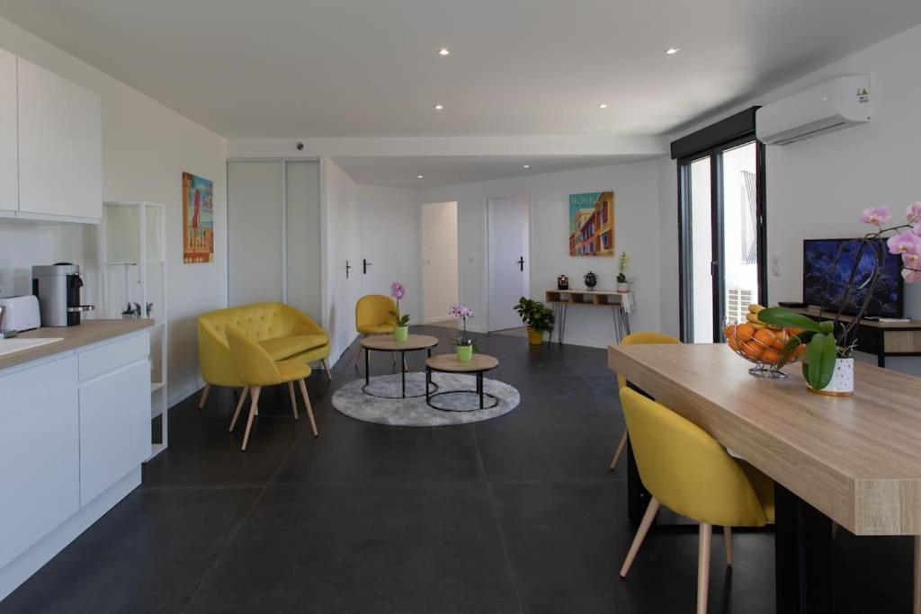 Echapee Belle - Vinayard View - Jacuzzi Bbq - Parking Apartment Ница Екстериор снимка